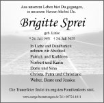 eine Anzeige