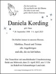 eine Anzeige