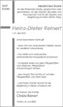 eine Anzeige