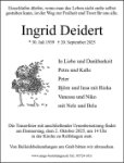 eine Anzeige