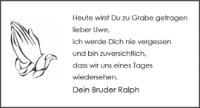 eine Anzeige